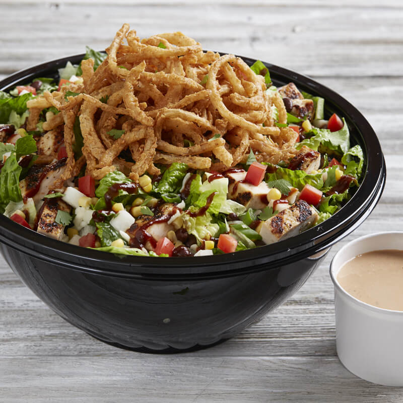 Large Party Barbeque Chicken Chopped Salad Menu BJ's Restaurants